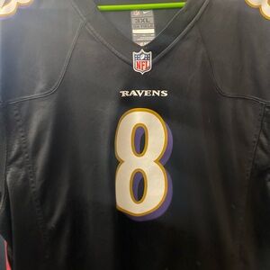 Lamar Jackson - Black - XXXL - NFL Ravens Jersey - Black - on field like new
